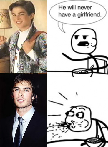 Ian Somerhalder Girlfriend Kissing