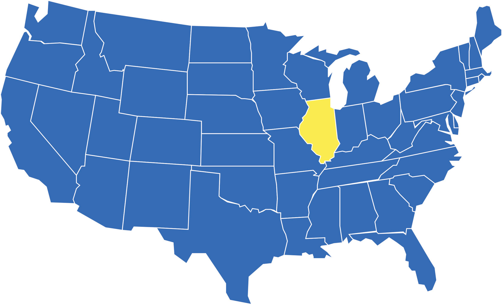 Illinois Map Usa