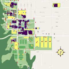 Illinois State University Campus Map