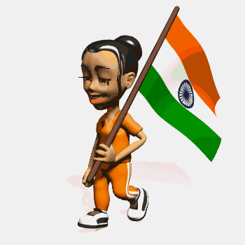 India Flag Animated Gif