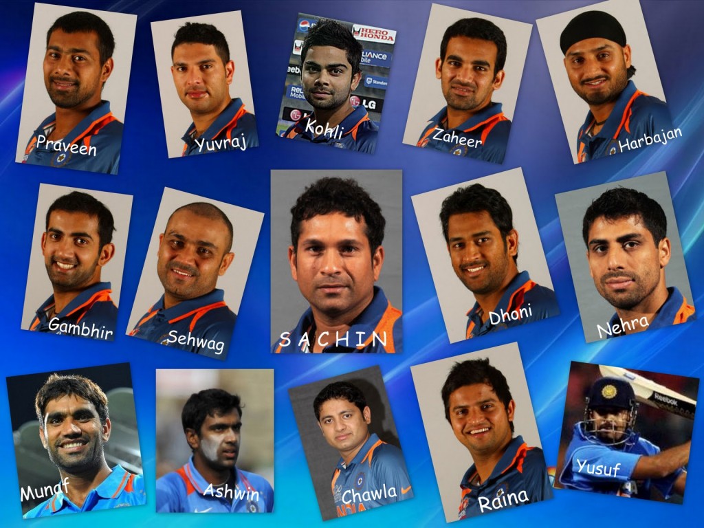 Indian Cricket Team Players