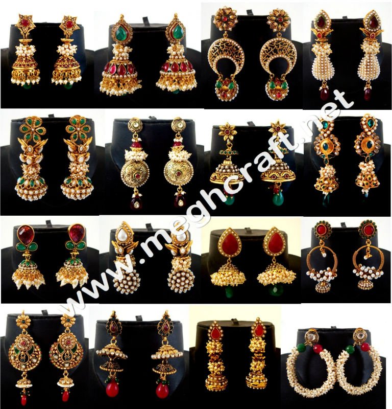 Indian Jhumka Earrings Online