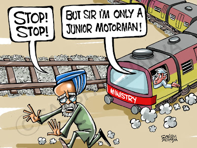 Indian Railway Cartoon