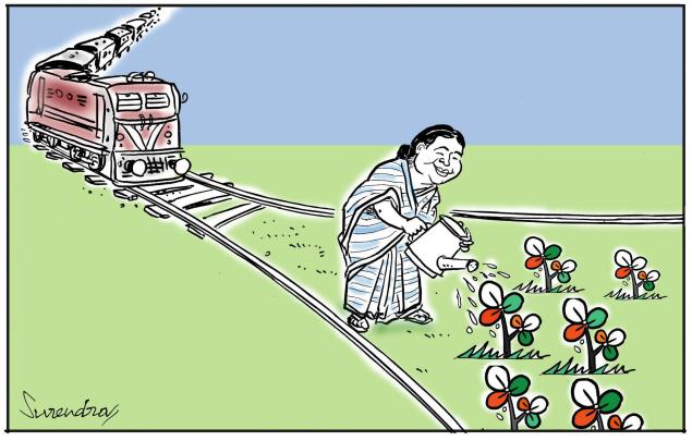 Indian Railway Cartoon