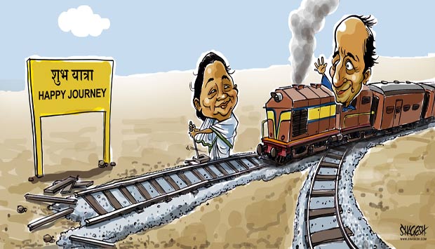 Indian Railway Cartoon