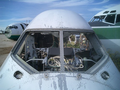 Inside A Jumbo Jet Cockpit