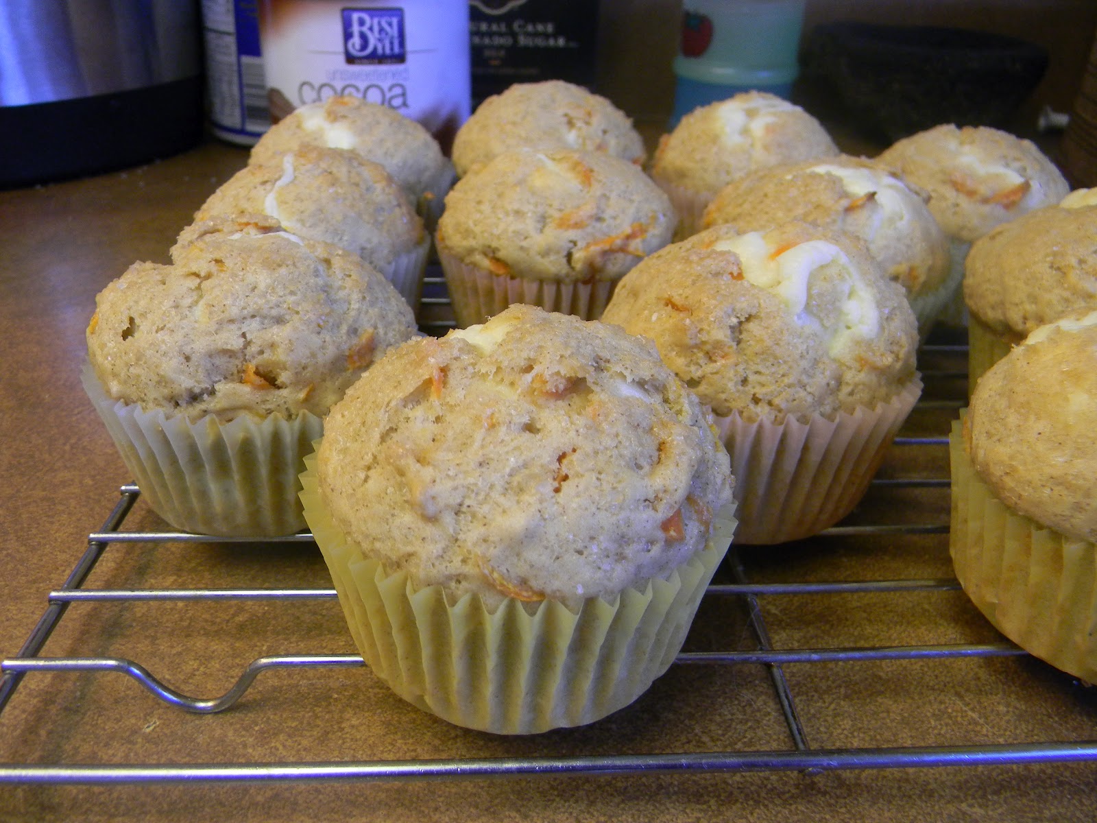 Inside Out Carrot Cake Muffins Recipe