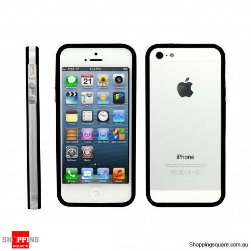 Iphone 5 Black And White Bumper