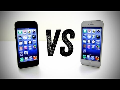 Iphone 5 Black Vs White Comparison