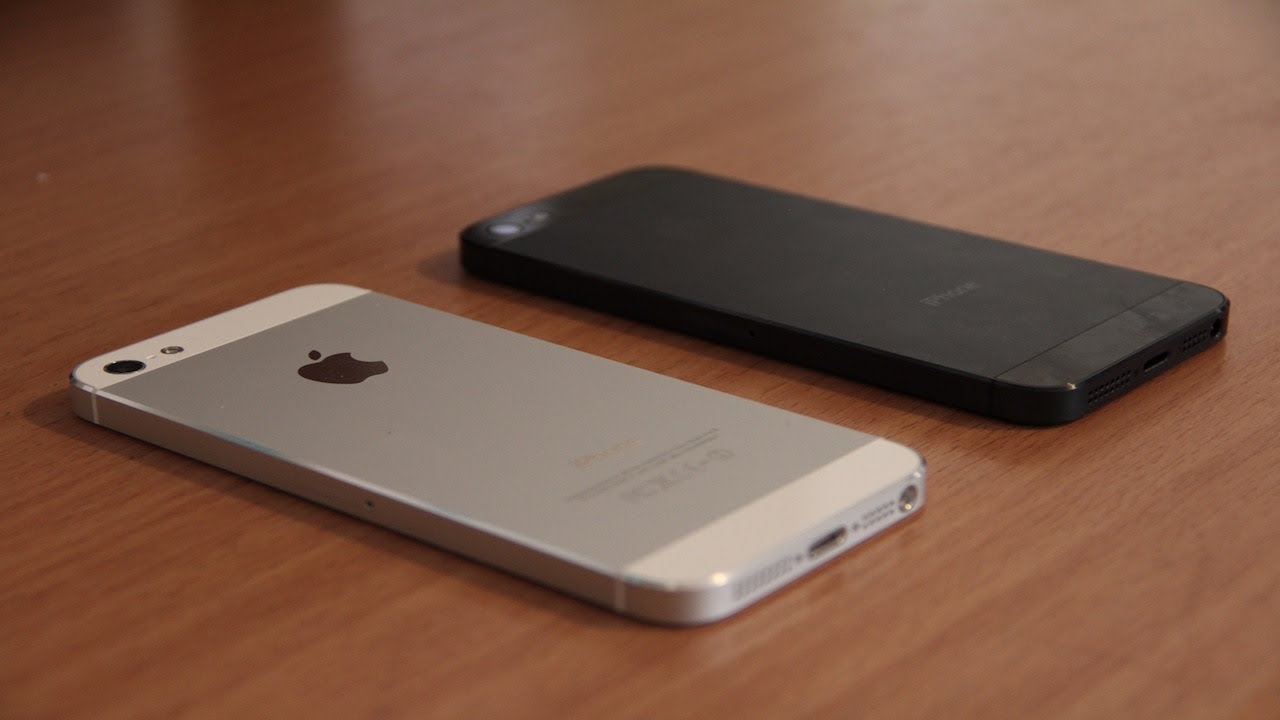 Iphone 5 White And Black Difference