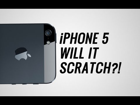 Iphone 5 White Scratch Test