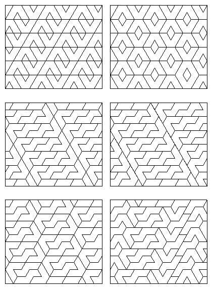 Irregular Tessellation Shapes