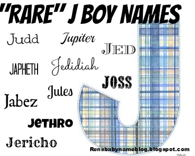 J Names For Boys 2013