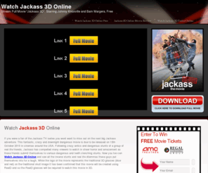 Jackass 3d Full Movie Free Stream