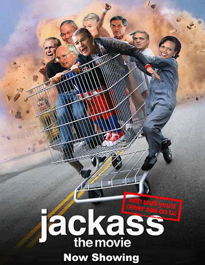 Jackass Logo Stencil