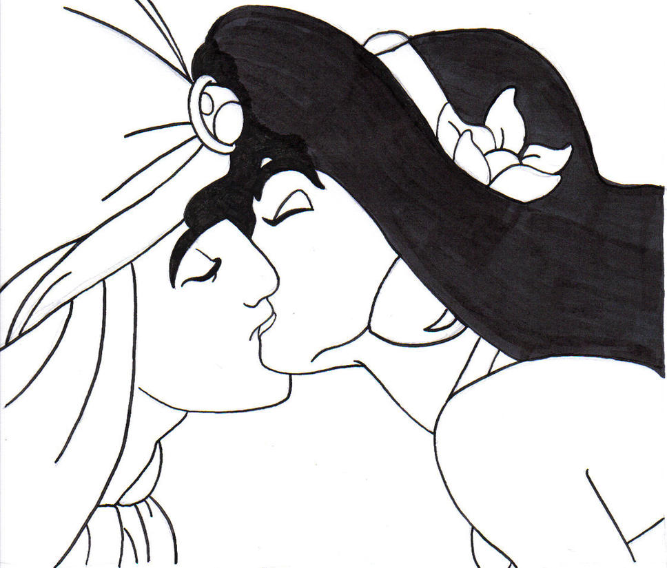 Jasmine Aladdin Kiss