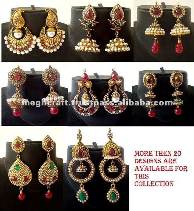 Jhumka Designs Pearl