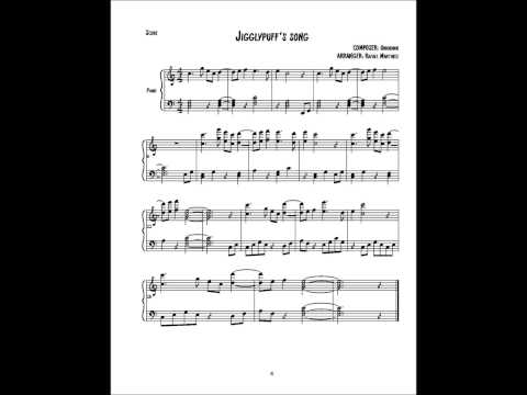 Jigglypuff Song Sheet Music