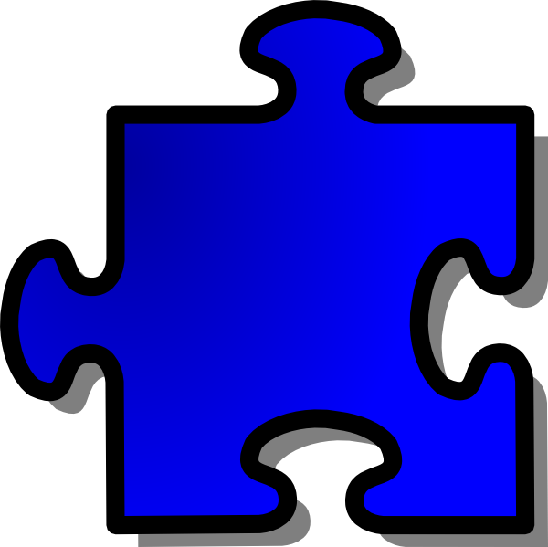 Jigsaw Piece Outline