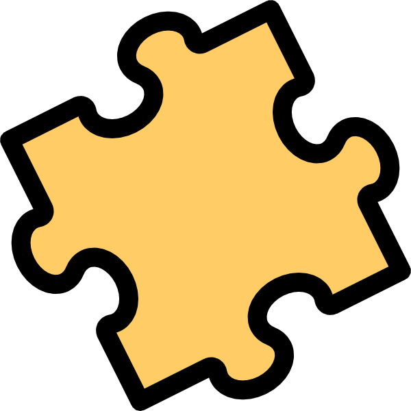 Jigsaw Puzzle Pieces Template Free
