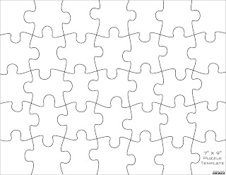 Jigsaw Puzzle Template Free Printable