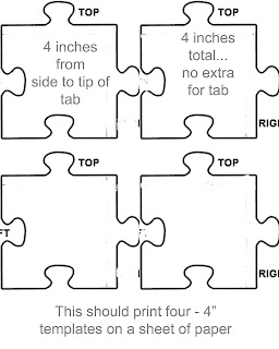 Jigsaw Puzzle Template Free Printable