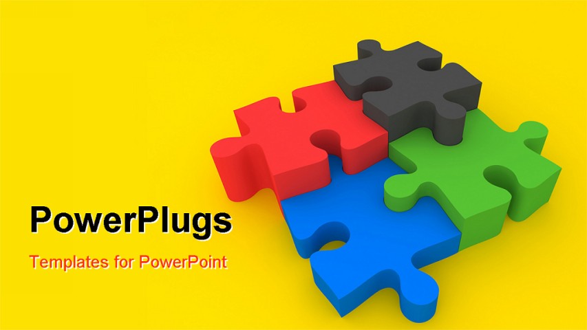 Jigsaw Puzzle Template Powerpoint