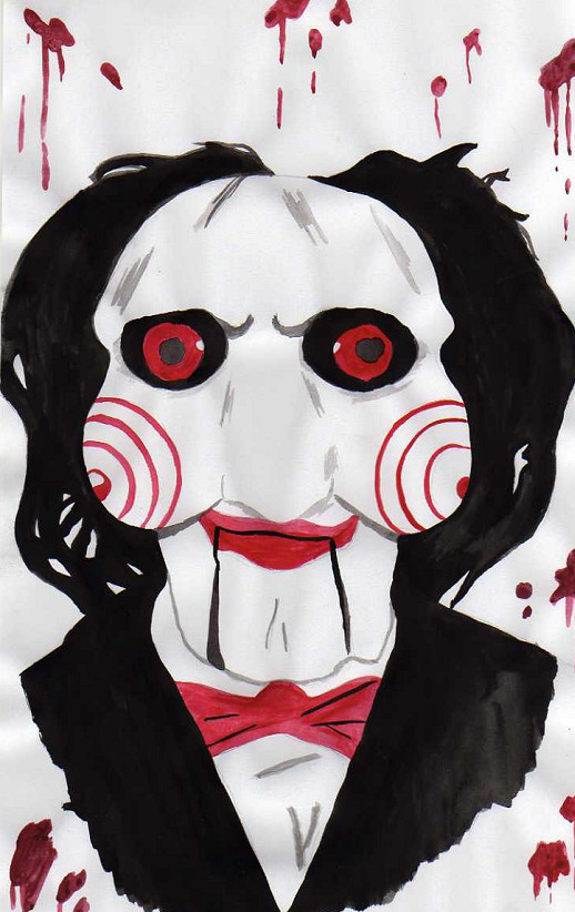 Jigsaw Saw Puppet