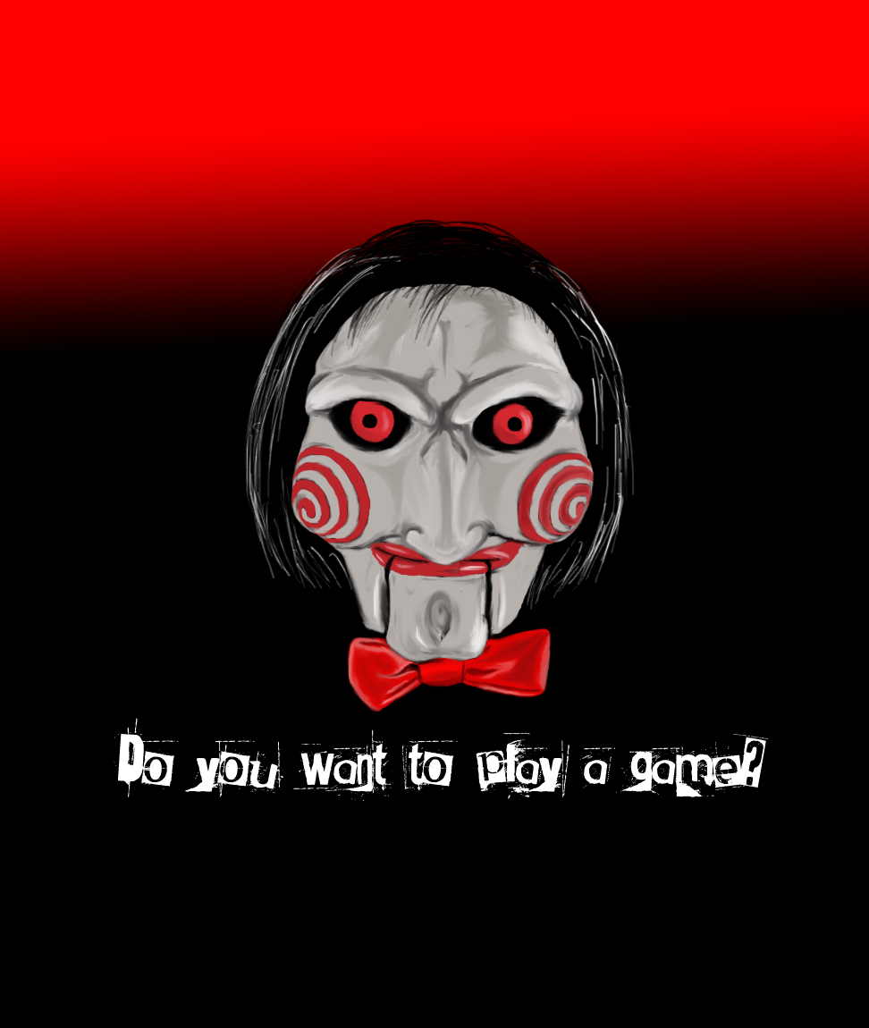 Jigsaw Saw Puppet