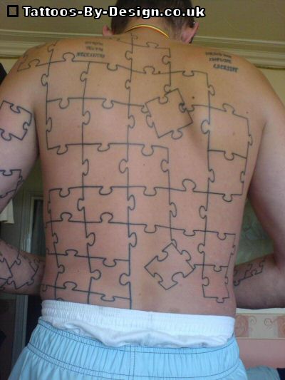 Jigsaw Tattoo Sleeve