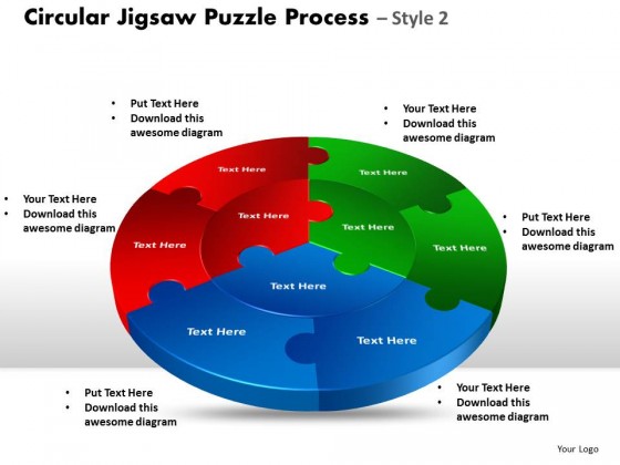 Jigsaw Template For Powerpoint