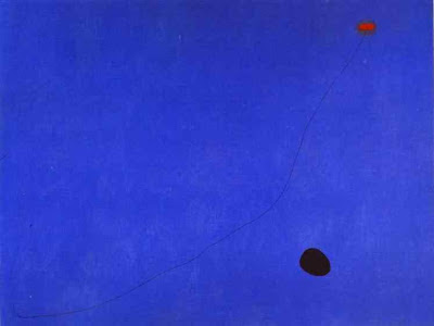 Joan Miro Blue Painting