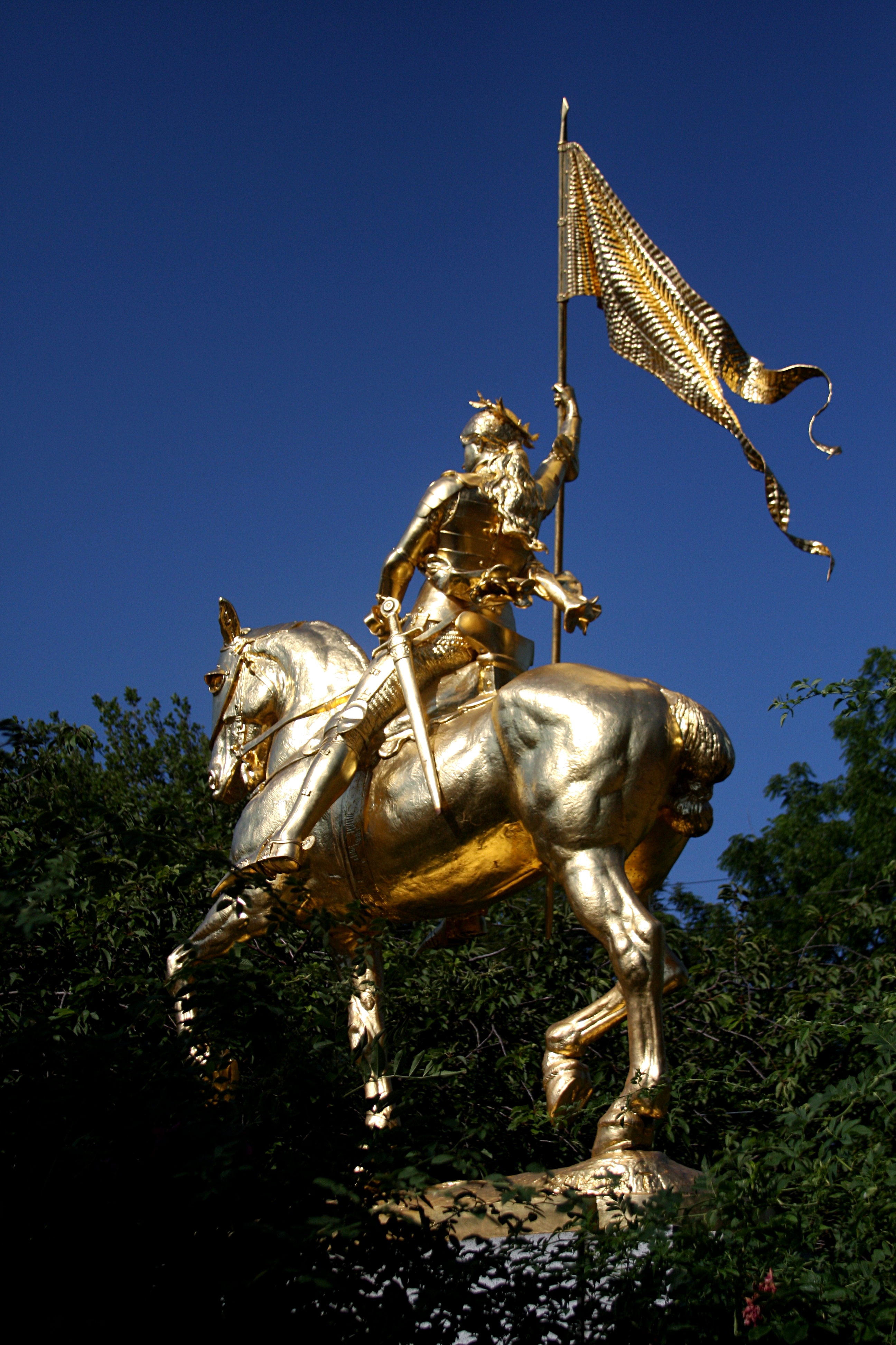 Joan Of Arc Statue Portland