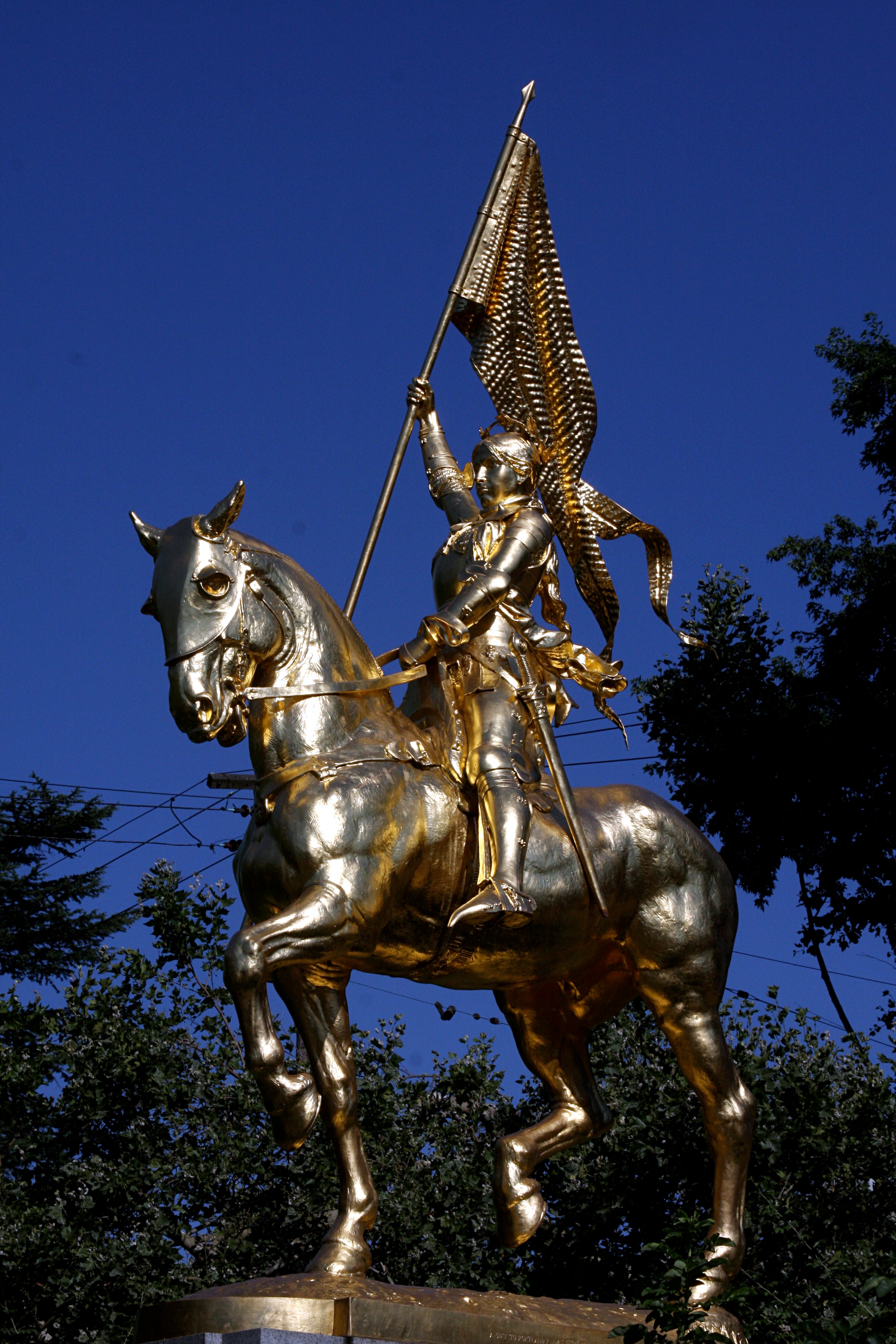 Joan Of Arc Statue Portland Or