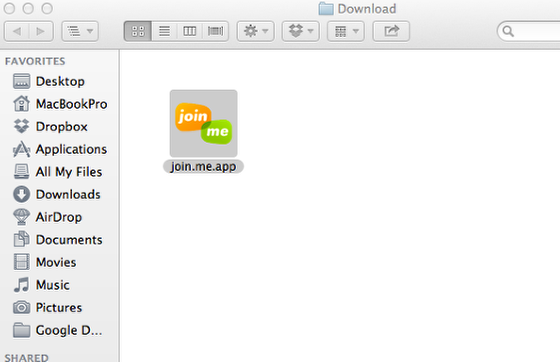 Join.me Mac