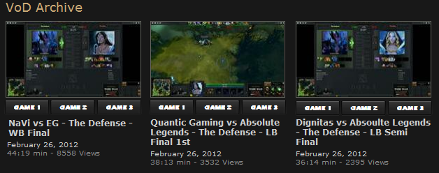 Joindota Vods