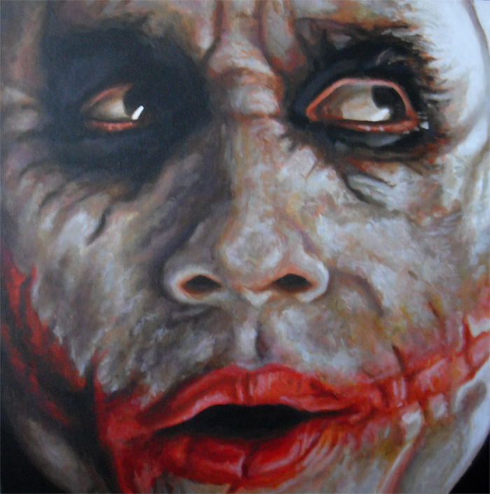 Joker Face Paint Photoshop