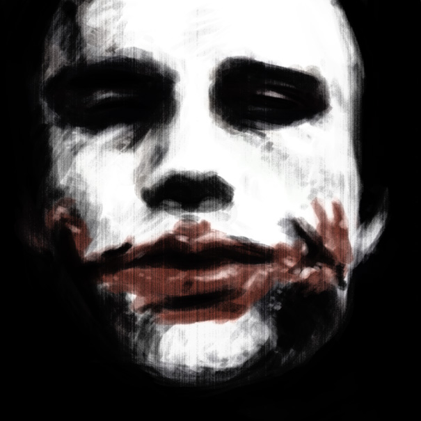 Joker Face Paint Photoshop