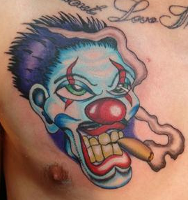 Joker Tattoo Tribal