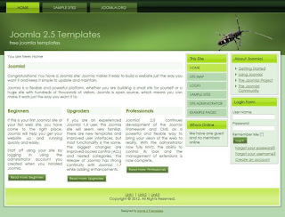 Joomla 2.5 Templates