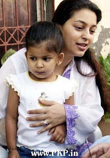 Juhi Chawla Family Picture