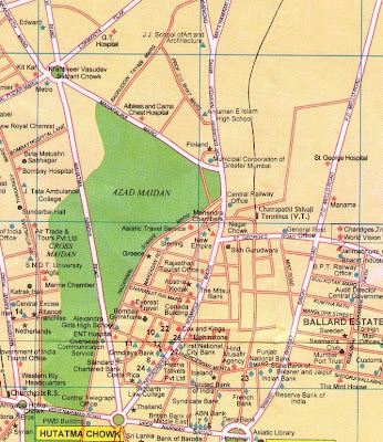 Juhu Beach Mumbai Map