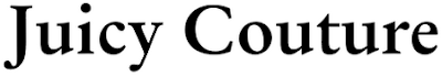 Juicy Couture Logo Font