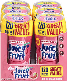 Juicy Fruit Gum Nutrition