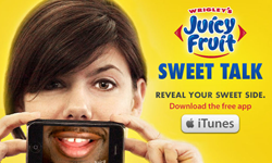 Juicy Fruit Sweet Talk App Free Download