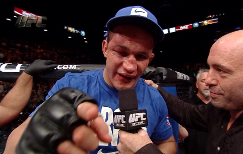 Junior Dos Santos Face After Cain Fight