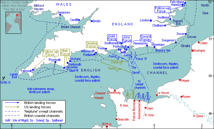 Juno Beach Normandy Map