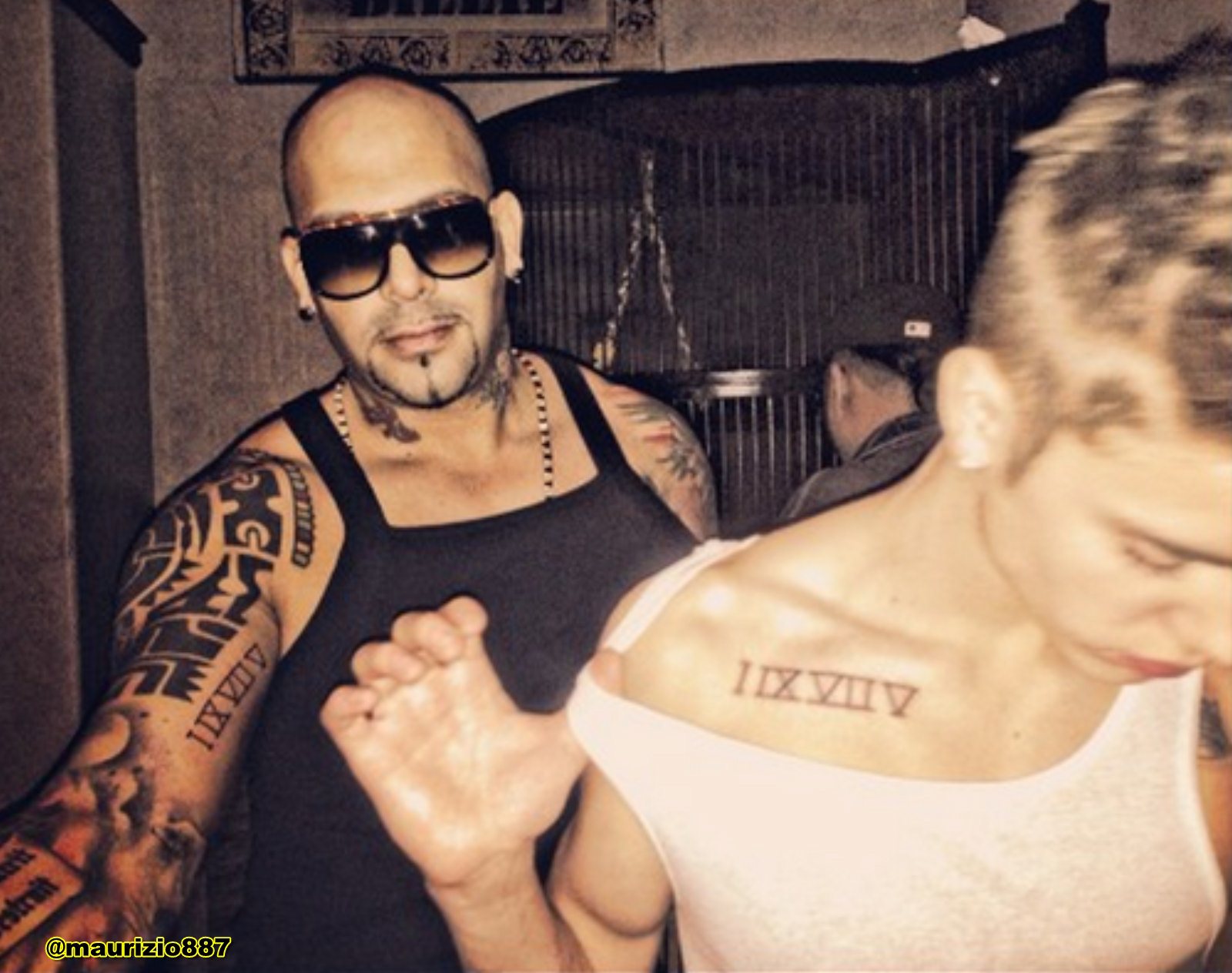 Justin Bieber 2013 Tattoo