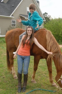 Justin Bieber And His Girlfriend Caitlin