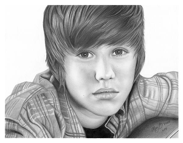 Justin Bieber Cartoon Drawing
